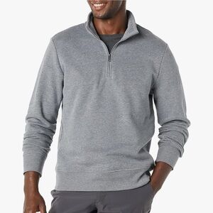 Mondetta Outdoor Project - Men's Gray Quarter-Zip Sweater (Large)